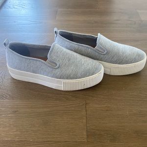 Halogen Baylee platform slip ons